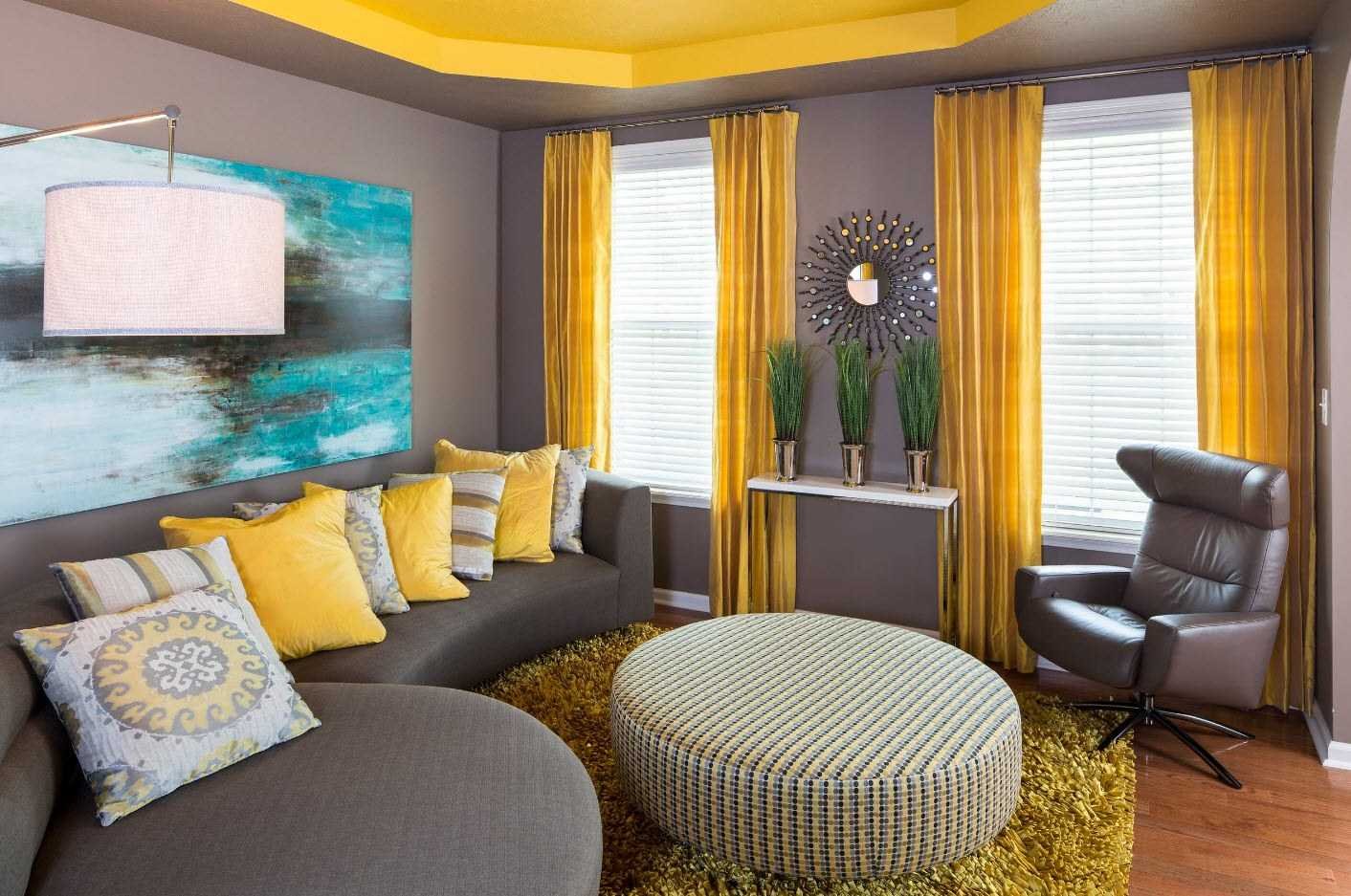 Yellow Textile Decor for PVC Windows Yellow Textile Decor for PVC Windows