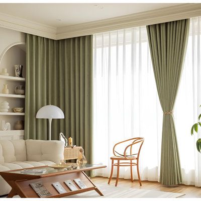 Curtains as connecting element: harmony of window decor and interior Curtains as connecting element: harmony of window decor and interior