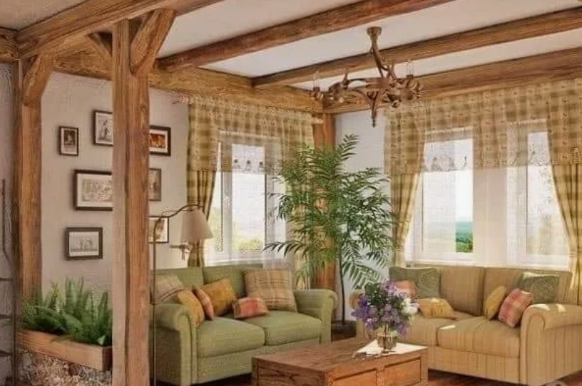 Country Coziness: Decorating PVC Windows in Country Style Country Coziness: Decorating PVC Windows in Country Style