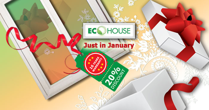 STEP # 19 January PROMOTION "Happy New Year - 20% discount 16 years warranty!"