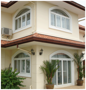Considering the construction of your own Villa, you need a proper understanding of what you need and where the windows will be located. Today plastic windows are increasingly popular . This is due to the fact that they can be perfectly fit in any style. 