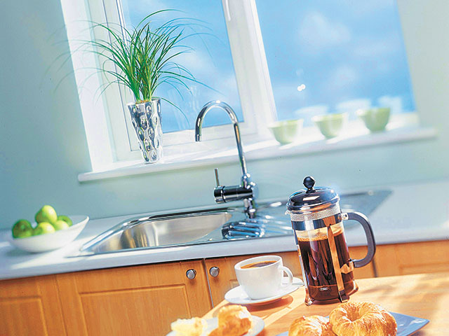 Kitchen Without Stuffy Air: PVC Windows for Comfortable Cooking Kitchen Without Stuffy Air: PVC Windows for Comfortable Cooking