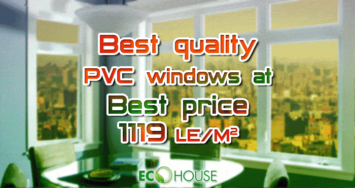 April offer: "Spring prices for PVC windows from Eco House!"